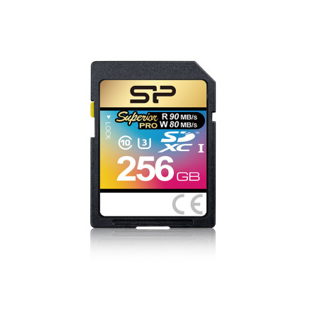 Silicon Power Superior Pro 256 Go SD UHS-I Classe 10