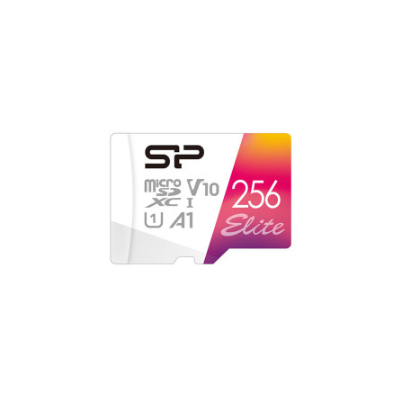 Silicon Power Elite 256 Go MicroSDXC UHS-I Classe 10