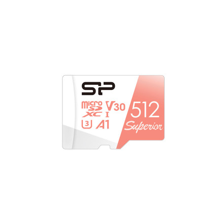 Silicon Power SP512GBSTXDV3V20SP mémoire flash 512 Go MicroSDXC UHS-I Classe 10