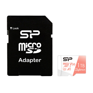 Silicon Power SP001TBSTXDV3V20SP mémoire flash 1 To MicroSDXC UHS-I Classe 10
