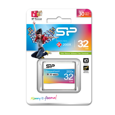 Silicon Power 32GB Compact Flash 200X 32 Go CompactFlash