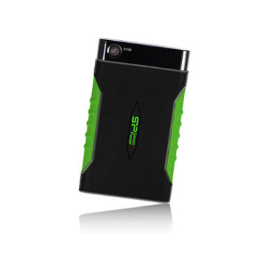 Silicon Power Armor A15 2TB disque dur externe 2 To 2.5" Micro-USB B 3.2 Gen 1 (3.1 Gen 1) Noir, Vert
