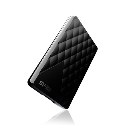 Silicon Power Diamond D06 disque dur externe 2 To 2.5" Micro-USB B 3.2 Gen 1 (3.1 Gen 1) Noir