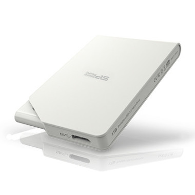 Silicon Power Stream S03, 1TB disque dur externe 1 To Micro-USB B 3.2 Gen 1 (3.1 Gen 1) Blanc