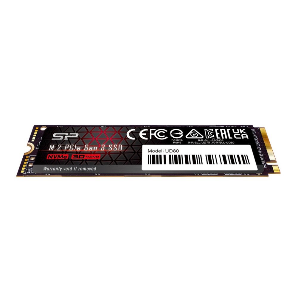 Silicon Power UD80 500 Go M.2 PCI Express 3.0 NVMe 3D NAND