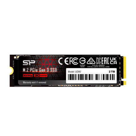 Silicon Power UD80 2 To M.2 PCI Express 3.0 NVMe 3D NAND