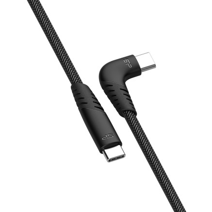 Silicon Power SP1M0ASYLK50CC1G câble USB USB 3.2 Gen 2 (3.1 Gen 2) 1000 m USB C Noir