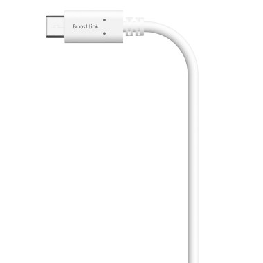 Silicon Power Boost Link PVC LK10AC câble USB USB 2.0 1 m USB A USB C Blanc