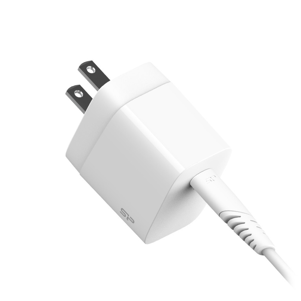 Silicon Power SP18WASYQM10L0CW chargeur d'appareils mobiles Smartphone, Tablette Blanc Secteur Charge rapide Intérieure Silicon Power SP18WASYQM10L0CW chargeur d'appareils mobiles Smartphone, Tablette Blanc Secteur Charge rapide Intérieure