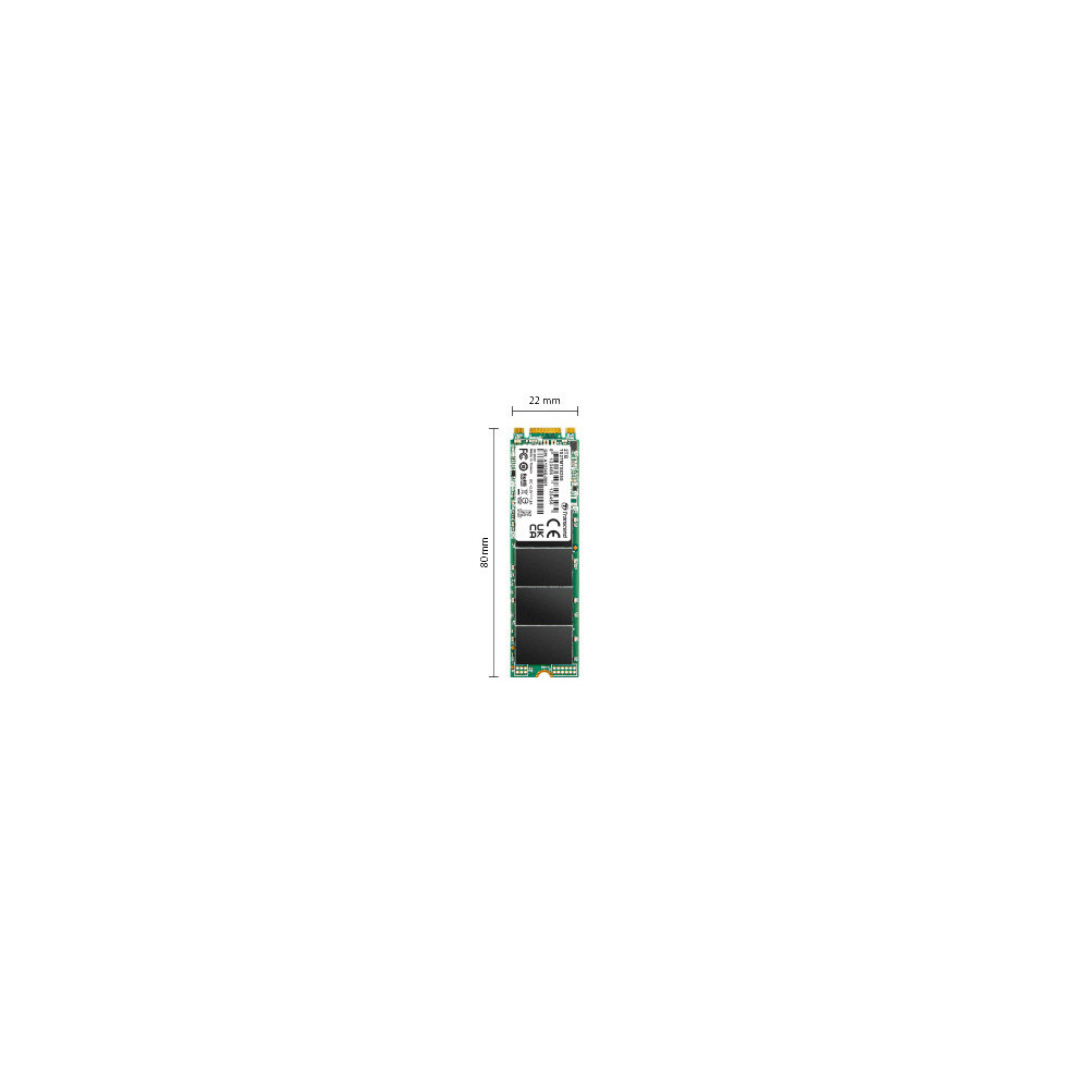 Transcend M.2 SSD 825S 2 To Série ATA III 3D NAND