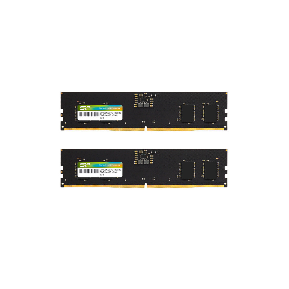 Silicon Power SP032GBLVU480F22 module de mémoire 32 Go 2 x 16 Go DDR5 4800 MHz ECC