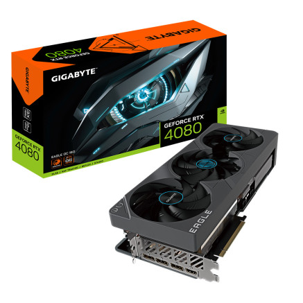 GIGABYTE EAGLE GeForce RTX 4080 16GB OC NVIDIA 16 Go GDDR6X