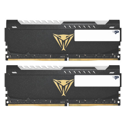 Patriot Memory Viper Steel RGB PVSR464G360C8K module de mémoire 64 Go 2 x 32 Go DDR4 3600 MHz