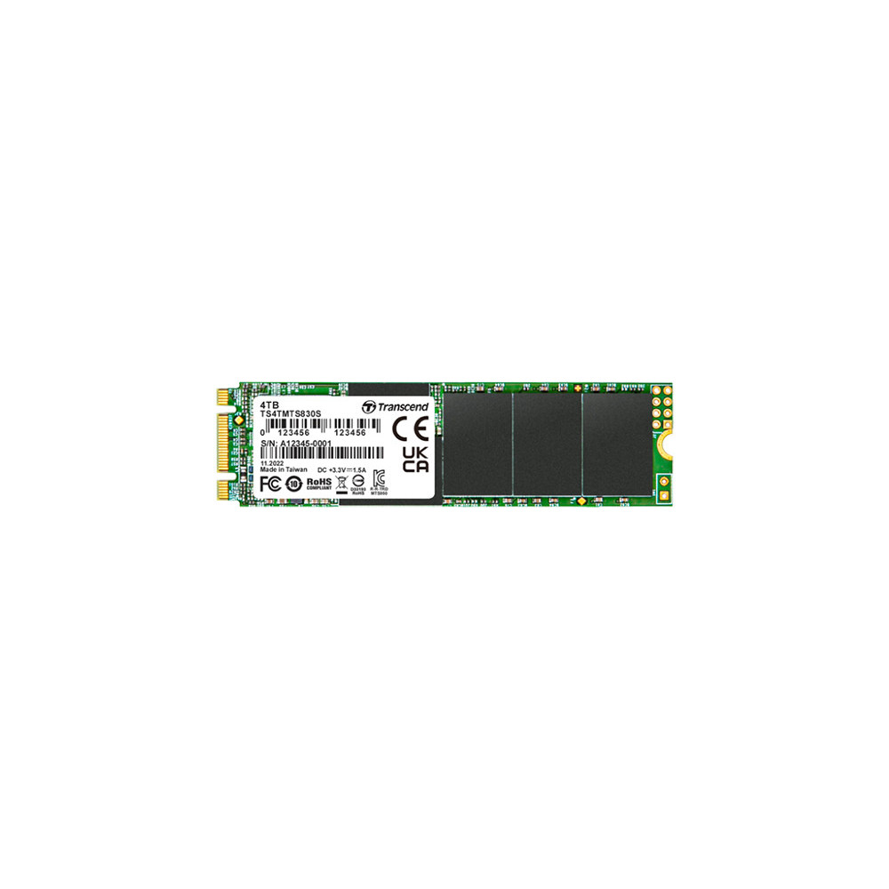 Transcend 830S 4 To M.2 Série ATA III 3D NAND Transcend 830S 4 To M.2 Série ATA III 3D NAND