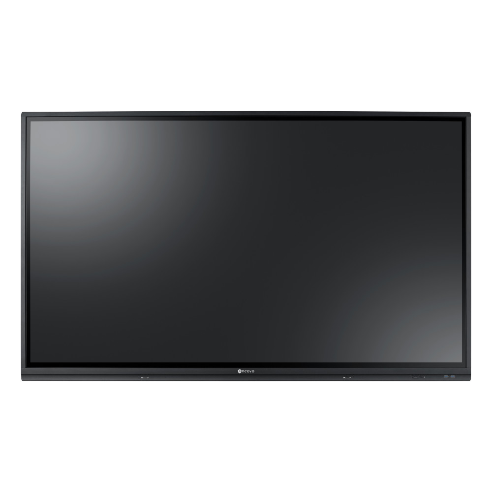 AG Neovo IFP-6503 Écran plat interactif 163,8 cm (64.5") LCD 400 cd m² 4K Ultra HD Noir Écran tactile Intégré dans le AG Neovo IFP-6503 Écran plat interactif 163,8 cm (64.5") LCD 400 cd m² 4K Ultra HD Noir Écran tactile Intégré dans le