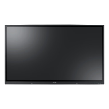AG Neovo IFP-6503 Écran plat interactif 163,8 cm (64.5") LCD 400 cd m² 4K Ultra HD Noir Écran tactile Intégré dans le