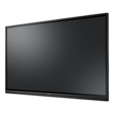 AG Neovo IFP-6503 Écran plat interactif 163,8 cm (64.5") LCD 400 cd m² 4K Ultra HD Noir Écran tactile Intégré dans le