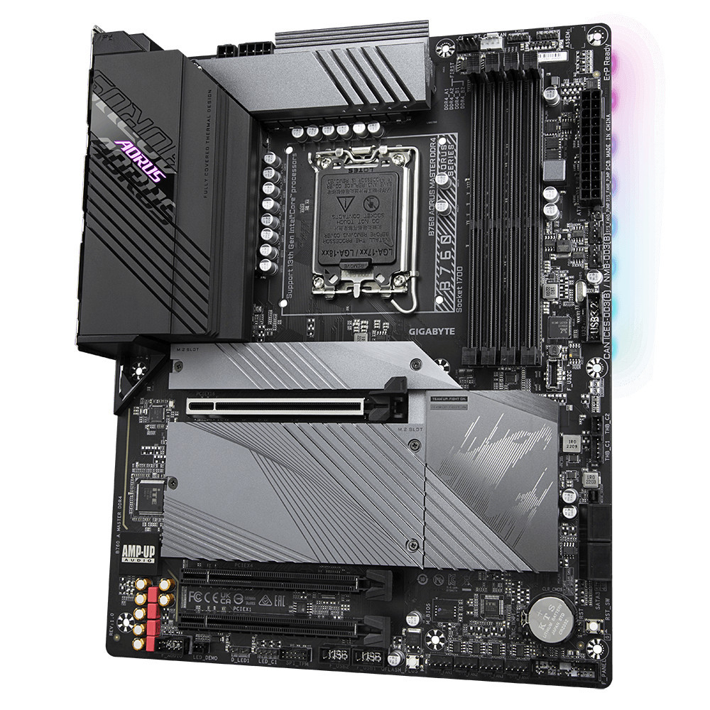 GIGABYTE B760 AORUS MASTER DDR4 carte mère Intel B760 Express LGA 1700 ATX
