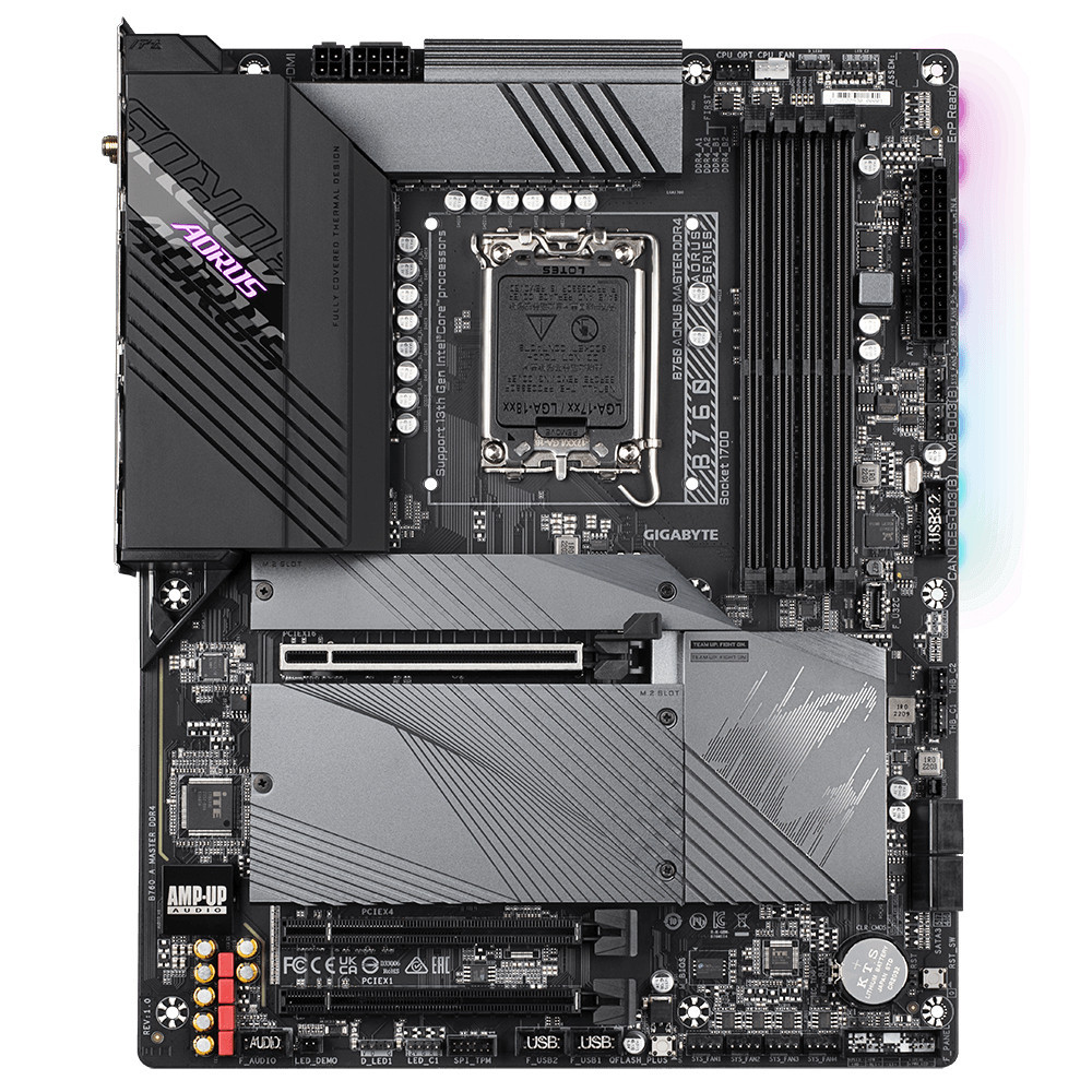 GIGABYTE B760 AORUS MASTER DDR4 carte mère Intel B760 Express LGA 1700 ATX