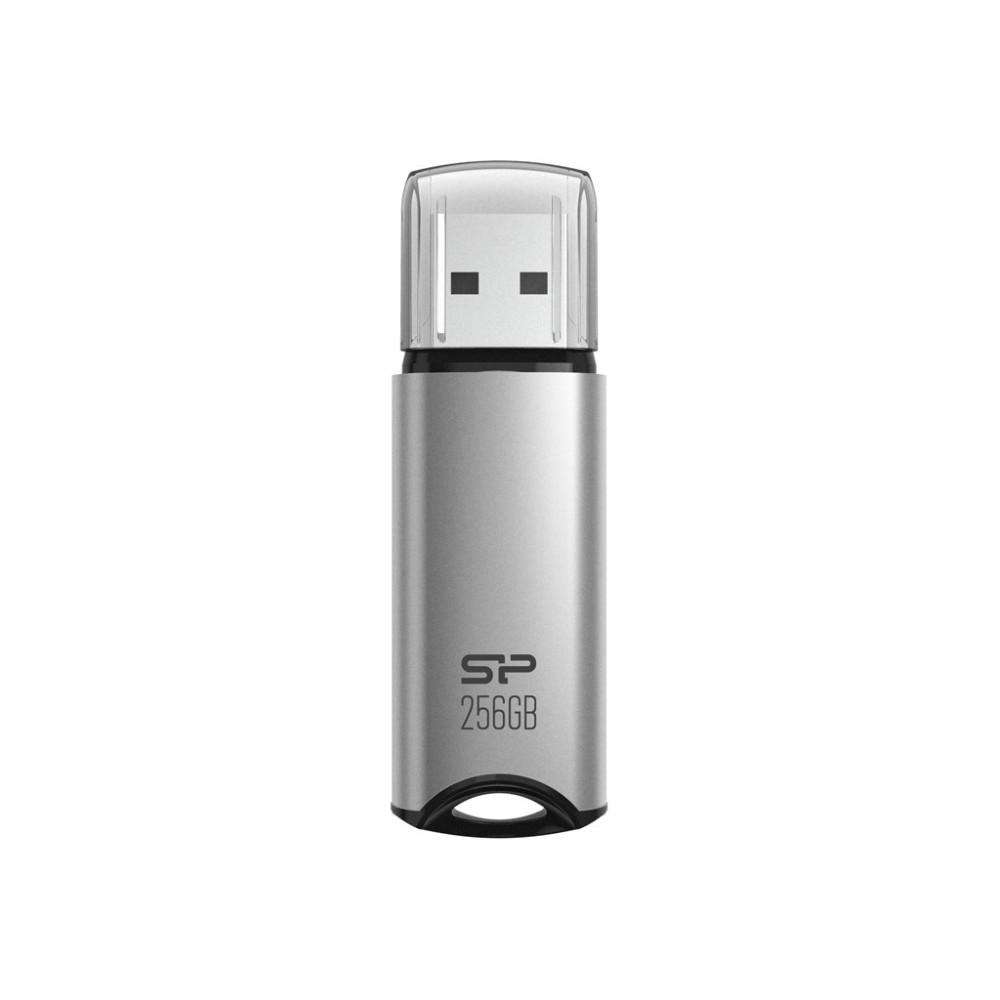 Silicon Power SP256GBUF3M02V1S lecteur USB flash 256 Go USB Type-A 3.2 Gen 2 (3.1 Gen 2) Argent Silicon Power SP256GBUF3M02V1S lecteur USB flash 256 Go USB Type-A 3.2 Gen 2 (3.1 Gen 2) Argent