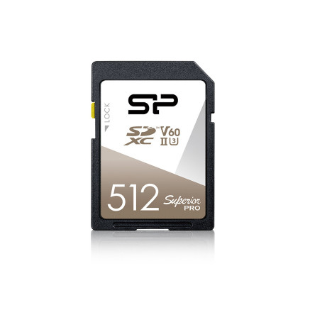 Silicon Power Superior Pro 512 Go SDXC UHS-II Classe 10
