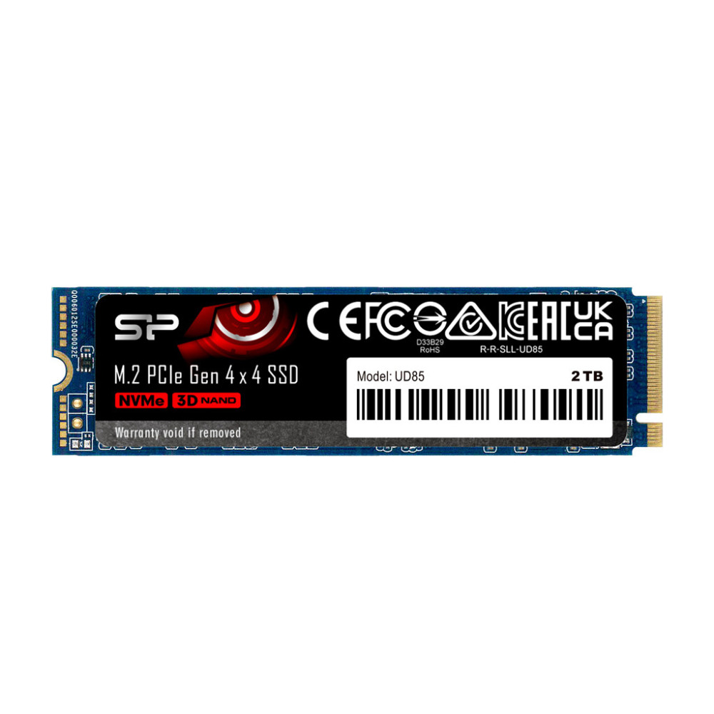 Silicon Power UD85 250 Go M.2 PCI Express 4.0 NVMe 3D NAND Silicon Power UD85 250 Go M.2 PCI Express 4.0 NVMe 3D NAND