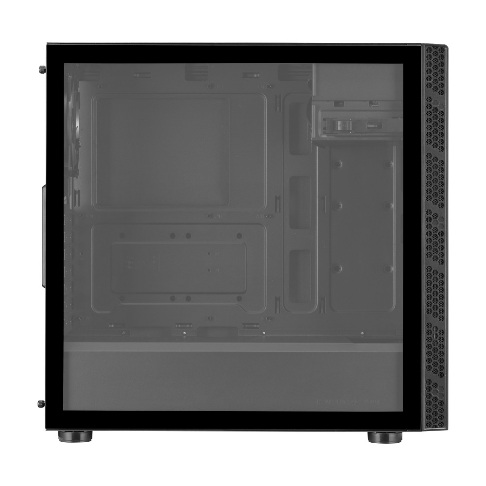 Cooler Master MasterBox MB600L V2 Midi Tower Noir, Transparent