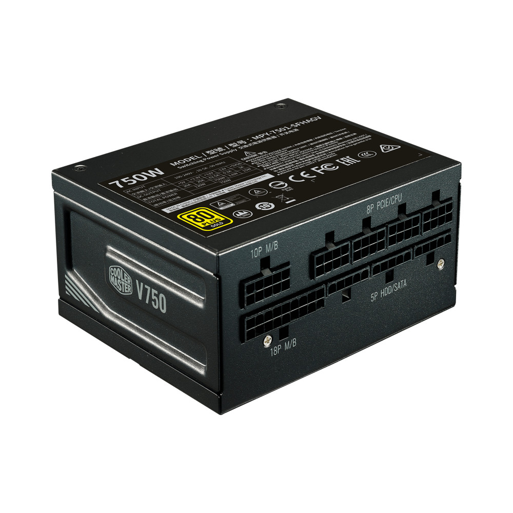 Cooler Master V750 SFX Gold unité d'alimentation d'énergie 750 W 24-pin ATX Noir