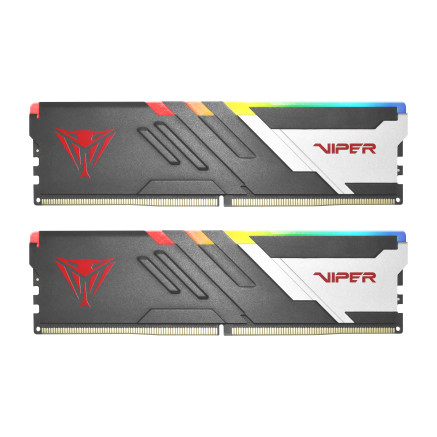 Patriot Memory Viper Venom RGB PVVR532G660C34K module de mémoire 32 Go 2 x 16 Go DDR5 6600 MHz