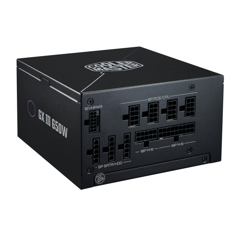 Cooler Master GX III Gold 650 unité d'alimentation d'énergie 650 W 24-pin ATX ATX Noir