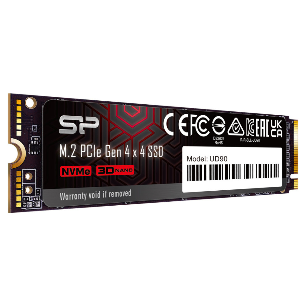Silicon Power UD90 4 To M.2 PCI Express 4.0 NVMe 3D NAND