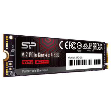 Silicon Power UD90 4 To M.2 PCI Express 4.0 NVMe 3D NAND