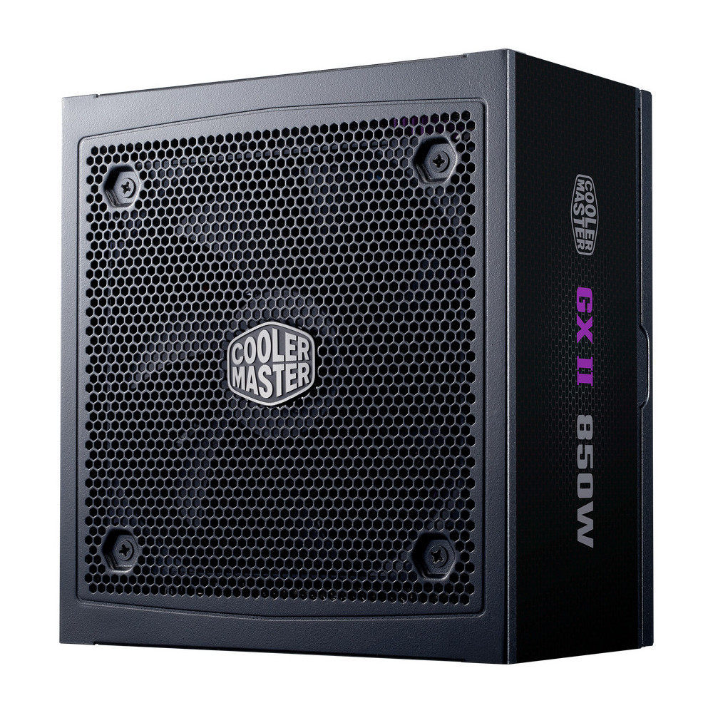 Cooler Master GX II Gold 850 unité d'alimentation d'énergie 850 W 24-pin ATX ATX Noir Cooler Master GX II Gold 850 unité d'alimentation d'énergie 850 W 24-pin ATX ATX Noir