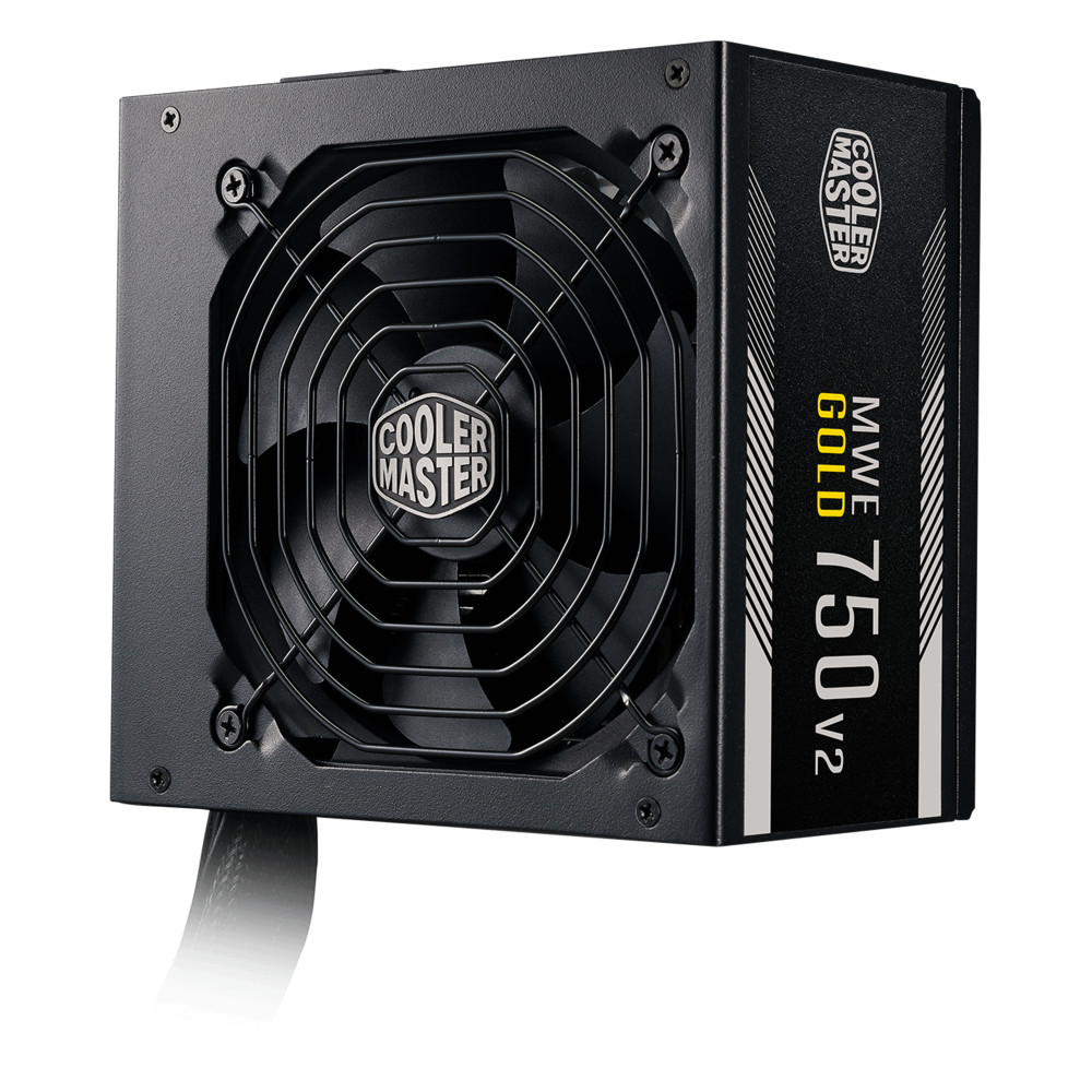 Cooler Master MWE 750W 80+ Gold V2 unité d'alimentation d'énergie 24-pin ATX ATX Noir Cooler Master MWE 750W 80+ Gold V2 unité d'alimentation d'énergie 24-pin ATX ATX Noir