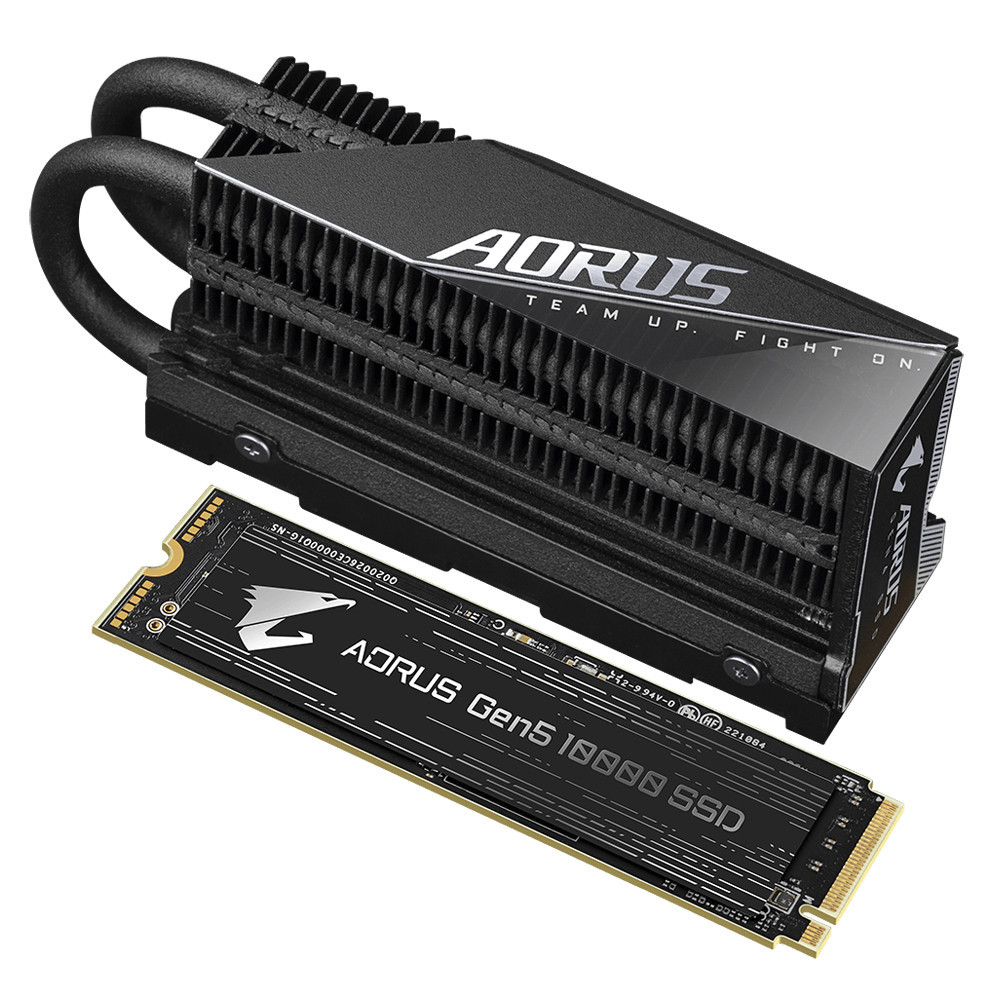 GIGABYTE Gen5 10000 SSD 2TB 2 To M.2 PCI Express 5.0 NVMe 3D TLC NAND