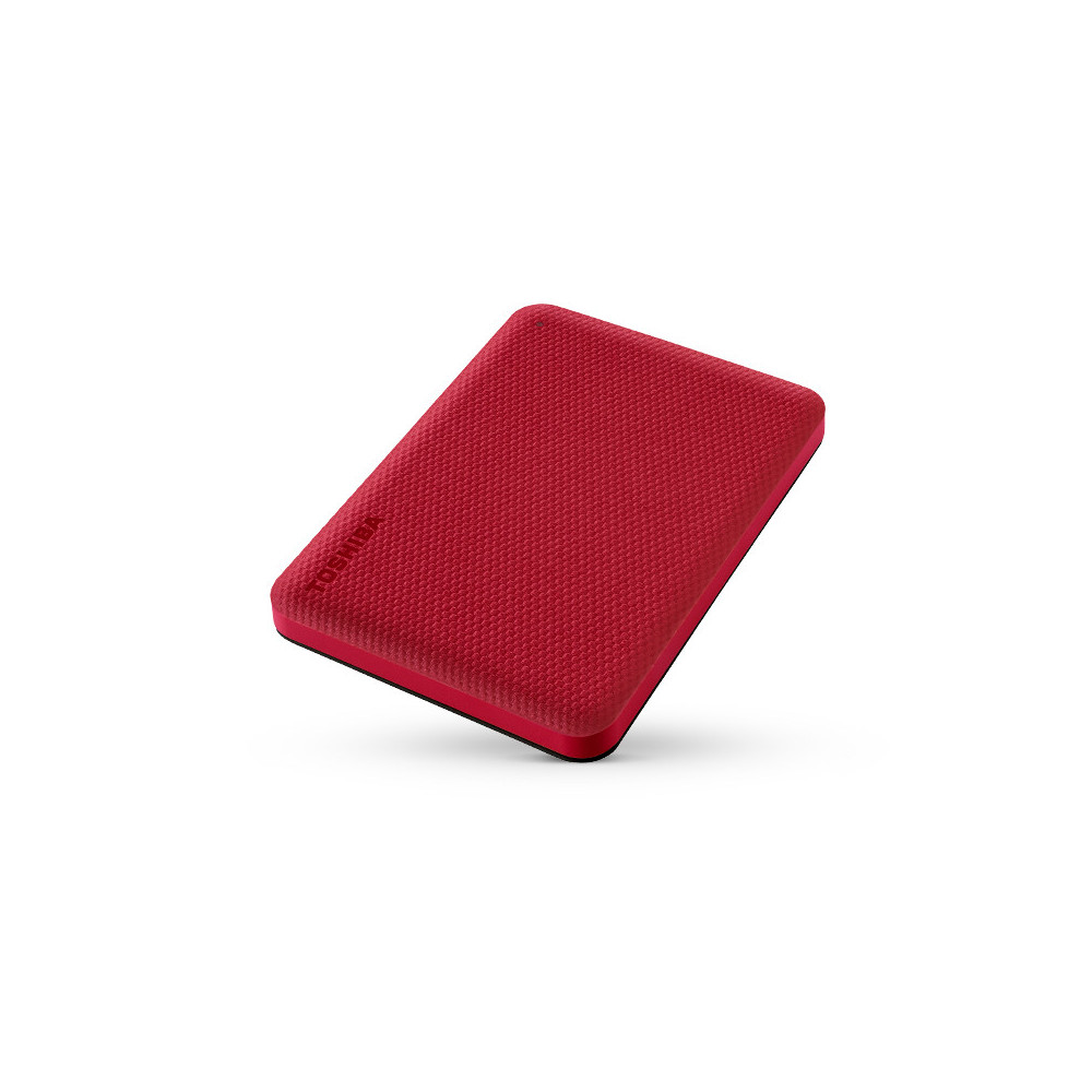 Toshiba Canvio Advance disque dur externe 2 To 2.5" USB Type-A 2.0 3.2 Gen 1 (3.1 Gen 1) Rouge