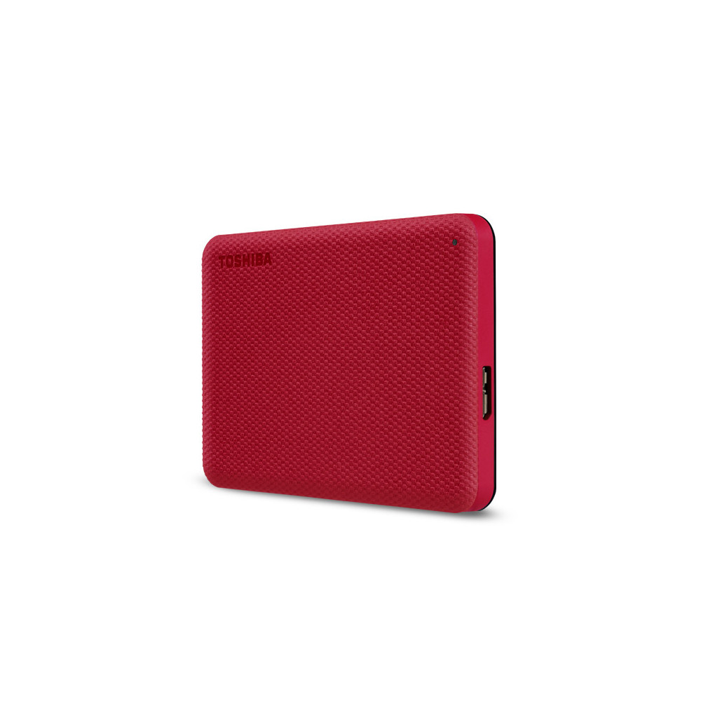 Toshiba Canvio Advance disque dur externe 2 To 2.5" USB Type-A 2.0 3.2 Gen 1 (3.1 Gen 1) Rouge