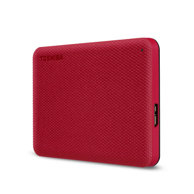 Toshiba Canvio Advance disque dur externe 2 To 2.5" USB Type-A 2.0 3.2 Gen 1 (3.1 Gen 1) Rouge