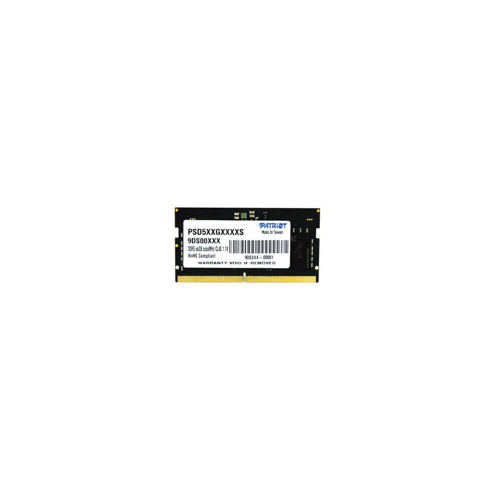 Patriot Memory Signature PSD516G480081S module de mémoire 16 Go 1 x 16 Go DDR5 4800 MHz Patriot Memory Signature PSD516G480081S module de mémoire 16 Go 1 x 16 Go DDR5 4800 MHz