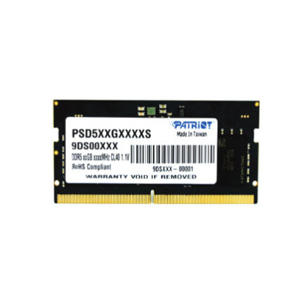 Patriot Memory Signature PSD532G48002S module de mémoire 32 Go 1 x 32 Go DDR5 4800 MHz