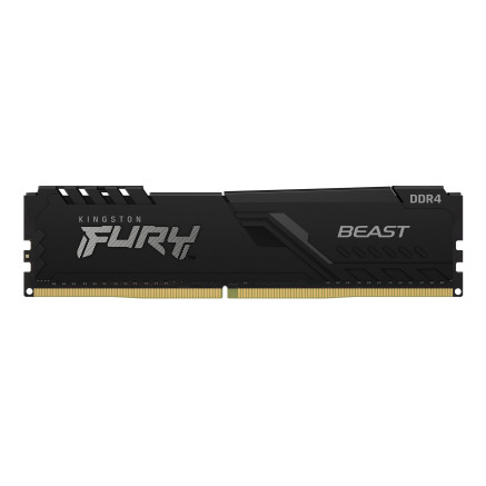 Kingston Technology FURY Beast 16Go 2666MT s DDR4 CL16 DIMM 1Gx8 Black