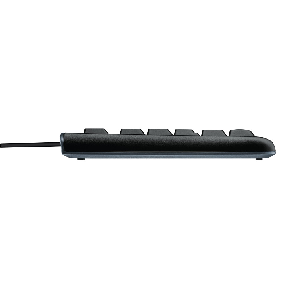 Logitech K120 Corded Keyboard clavier Bureau USB AZERTY Belge Noir