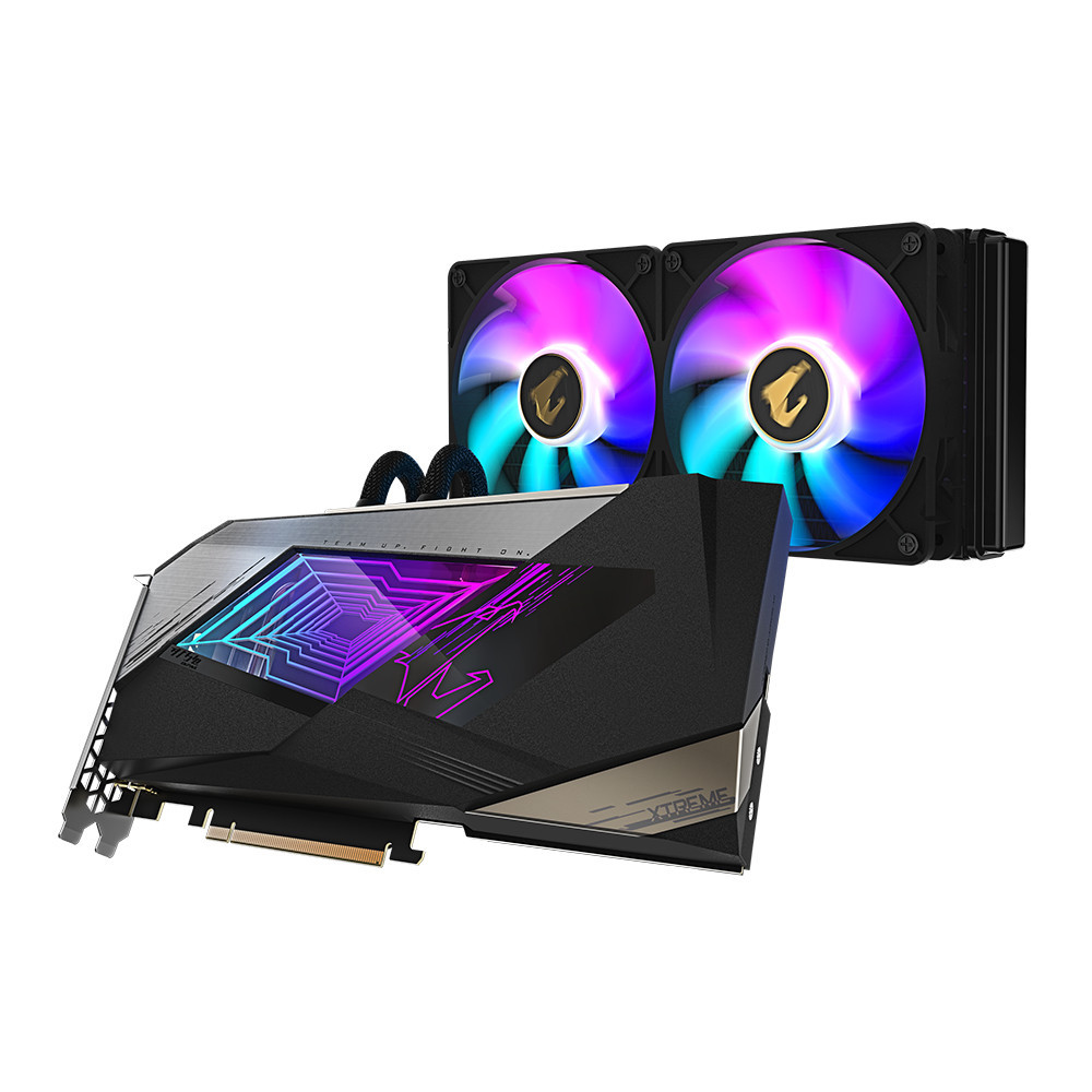 GIGABYTE AORUS GeForce RTX 4070 Ti 12GB XTREME WATERFORCE NVIDIA 12 Go GDDR6X
