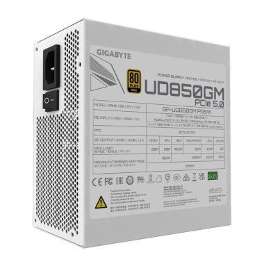 GIGABYTE UD850GM PG5W unité d'alimentation d'énergie 850 W 20+4 pin ATX ATX Noir
