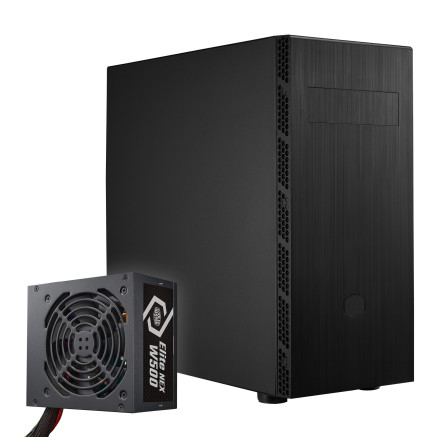 Cooler Master MasterBox MB600L V2 + Elite NEX W500 230V Midi Tower Noir 500 W