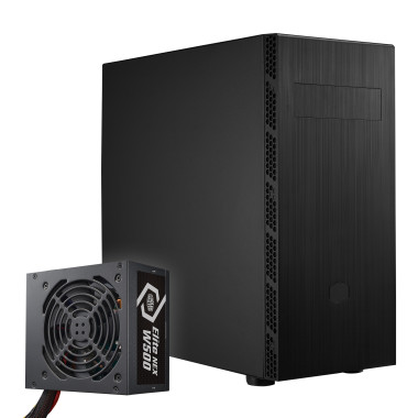 Cooler Master MasterBox MB600L V2 + Elite NEX W500 230V Midi Tower Noir 500 W