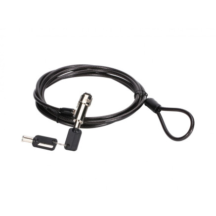 Conceptronic CUSTODIO02BN câble antivol Noir 1,8 m