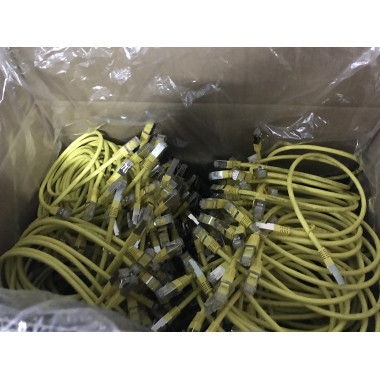 Equip 635667 câble de réseau Jaune 0,5 m Cat6a S FTP (S-STP)