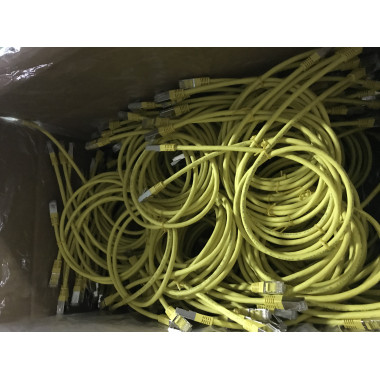 Equip 635660 câble de réseau Jaune 1 m Cat6a S FTP (S-STP)