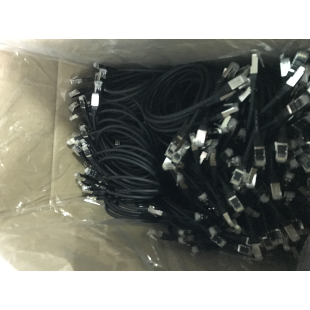 Equip 635697 câble de réseau Noir 0,5 m Cat6a S FTP (S-STP)